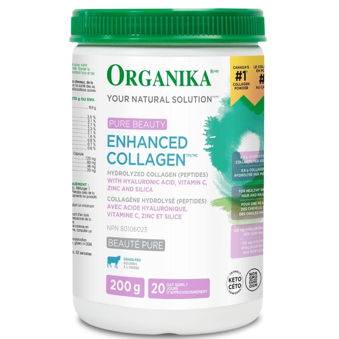 Organika Pure Beauty Enhanced Collagen, 200g