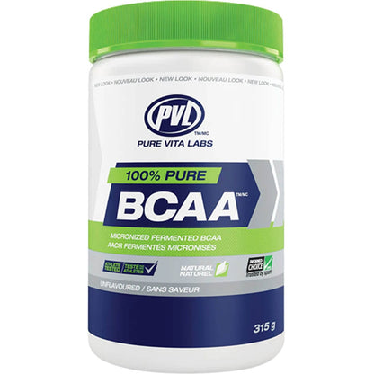 PVL 100% Natural BCAA Powder (Micronized and Fermented)