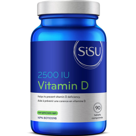 SISU Vitamin D3 2,500IU Tablets