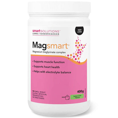 Smart Solutions Magsmart Powder, Magnesium Bisglycinate Powder (Formerly Lorna Vanderhaeghe Magsmart)