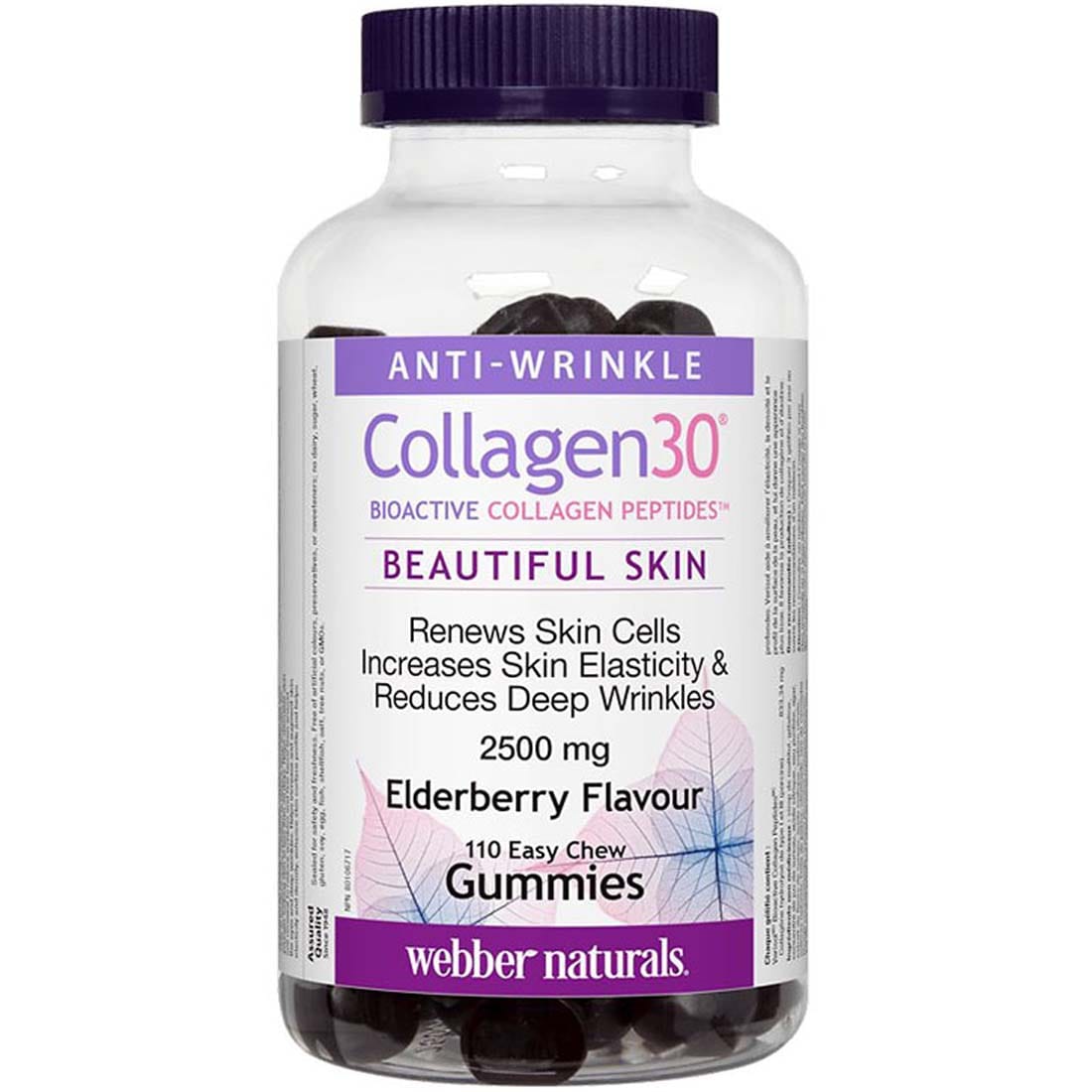 Webber Naturals Collagen30 Gummies, 110 Gummies – Vitamart.ca